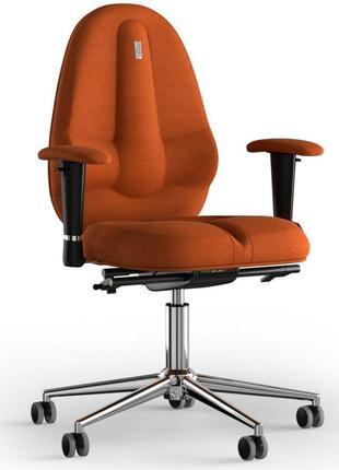 Крісло kulik system classic тканина без підголівника без рядка помаранчевий (12-909-bs-mc-0510)