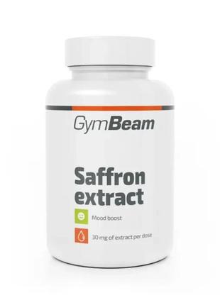 Екстракт шафрану saffron extract - gymbeam 60 капсул