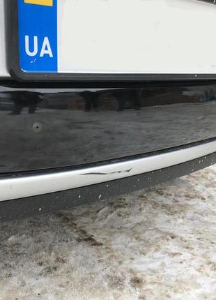 Зимова накладка на решітку радіатора skoda roomster 2007-2010 (нижня)