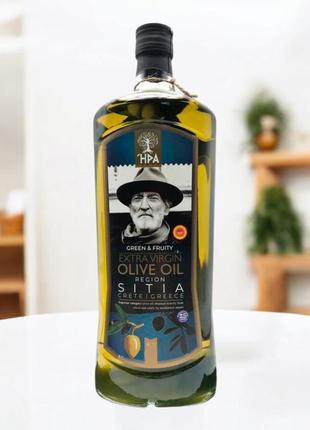 Оливкова олія hpa extra virgin olive oil region sitia греція 1 л