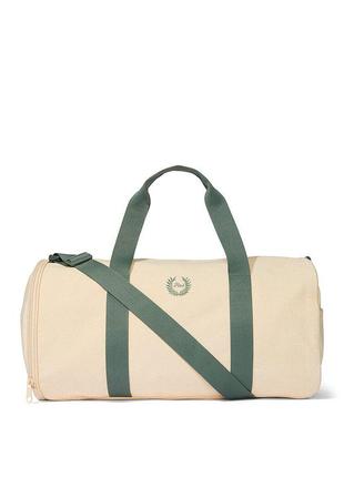 Холщовая дорожная сумка pink