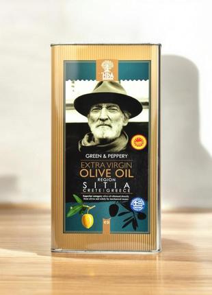 Оливкова олія hpa extra virgin olive oil region sitia греція 5 л