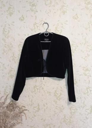 Нарядное бархатное болеро uk14 англия