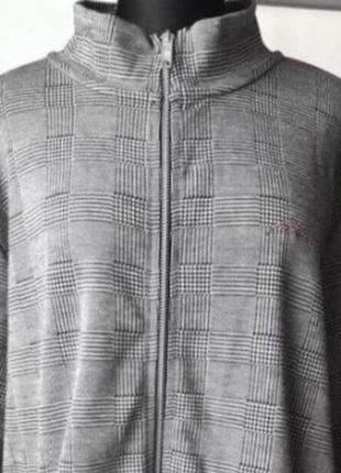 Кофта батал на молнии с карманами унисекс xl-2xl-3xl
