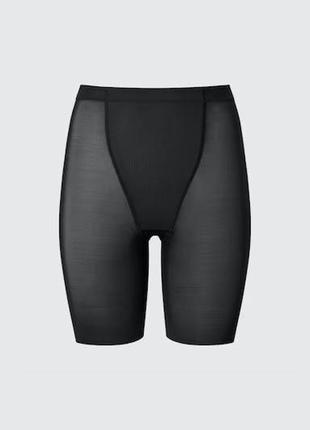 Полушорты uniqlo из серии airism body shaper чернi