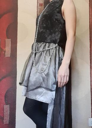 Сукня карнавальна святкова р. 46 ланцюг