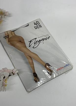 Классические капроновые колготки с шортиками черные nero 5-xl 40 den legance н4950 состояние новое   отправка