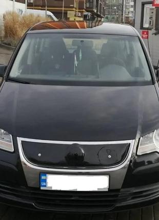 Зимова накладка на решітку радіатора volkswagen touran 2006-2010
