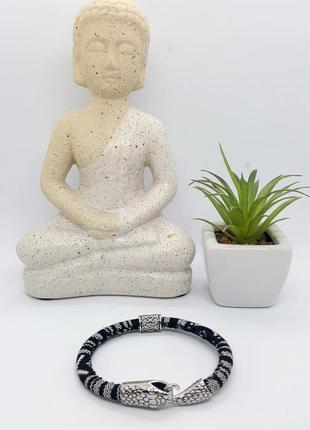 🐍 браслет амулет оберег голова змеи и руна гебо