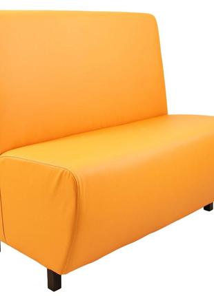 Диван richman сінді 600 x 1200 x 1090h см zeus deluxe orange помаранчевий