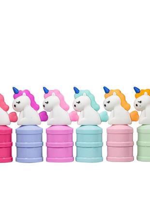 Набор бальзамов для губ единорог magic your life lc-1269 (6 шт)