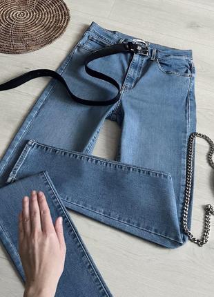 Брендовые джинсы с высокой посадкой levis (оригинал)