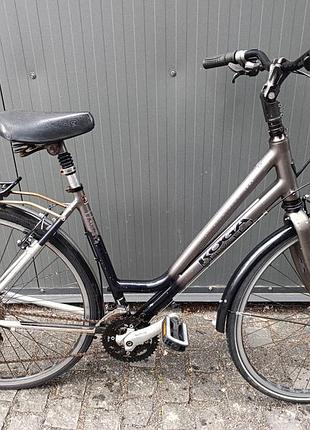 Велосипед koga 28", рама алюміній, сірий б/у