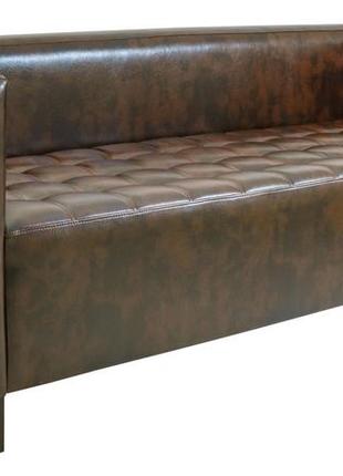 Диван richman спейс трійка 760 x 2100 x 730h див титан dark brown коричневий