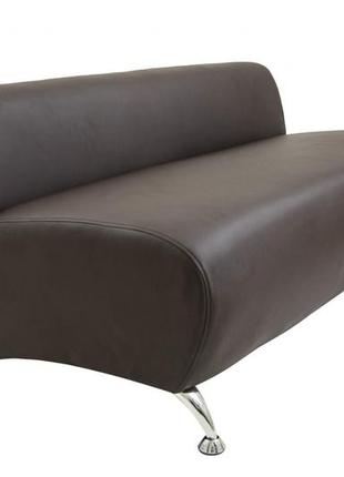 Диван richman флорида двійка 780 x 1500 x 680h см флай nova dark brown 2231-1 темно-коричневий