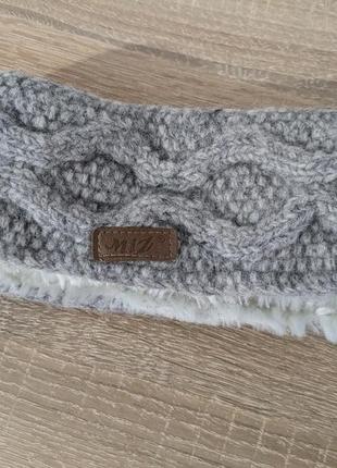 Тепла вовняна пов’язка із швейцарії