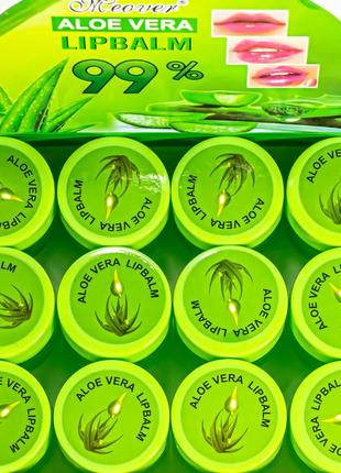 Бальзам для губ увлажняющий meover aloe vera 99%, 8 мл3 фото