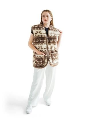 Безрукавка з кишенями олені 567/3