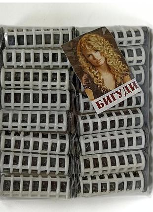 Термобигуди для завивки волос ø 15 мм, в упаковке 16 штук