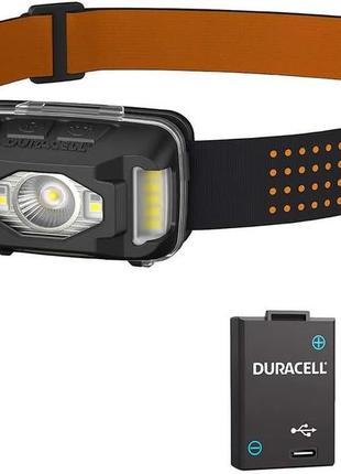 Налобний гібридний ліхтар duracell. оригінал. з сша