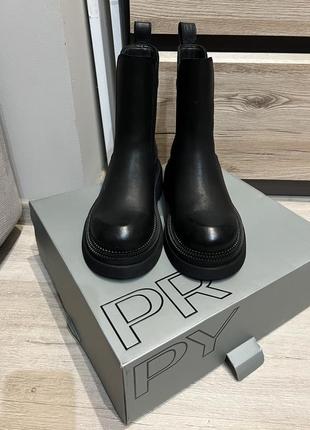 Новые демисезонные кожаные челси бренда prpy