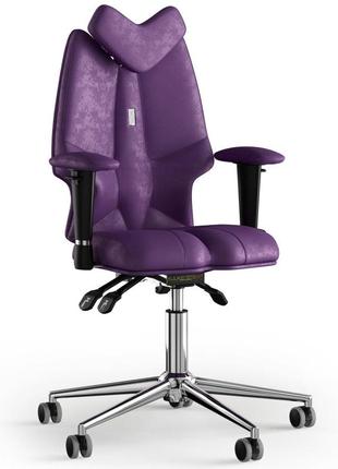 Крісло kulik system fly антара з підголівником без рядка фіолетовий (13-901-bs-mc-0306)