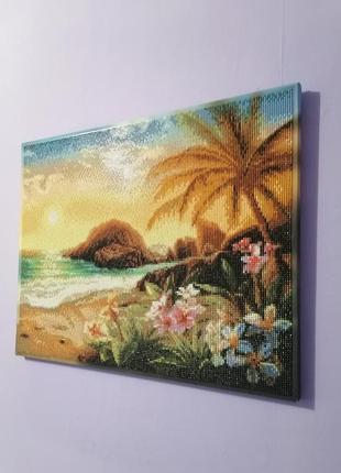 Картина стразами на подарунок