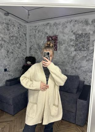 Нежный теплый кардиган, кофта
