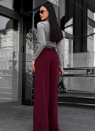 Брюки-палаццо 2