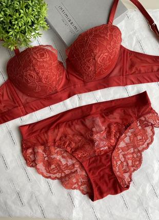 Комплект білизни від intimissimi passion orange