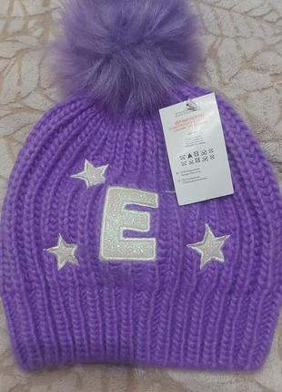 Шапка зимняя на деврчку