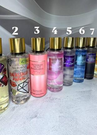 Парфумовані спреї для тіла victoria's secret в асортименті