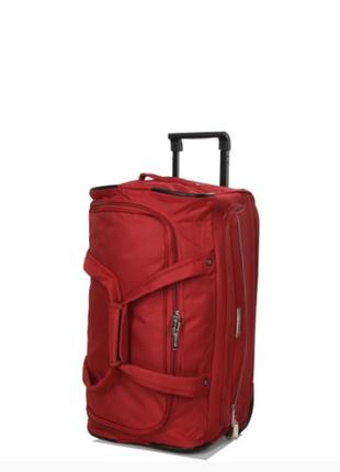 Сумка тканинна франція на 2 колесах велика xl 85x38x36 см 105 л 2.70 кг madisson 21482