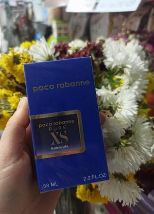 Парфюм мужской о.а.есть paco rabanne pure xs