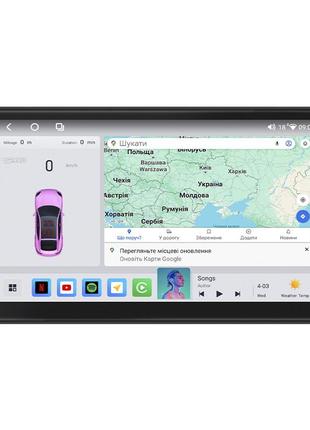 Штатная магнитола 9" lesko для hyundai grandeur iv 2005-2009 4/64 qled carplay 4g wi-fi gps 360 prime 1шт
