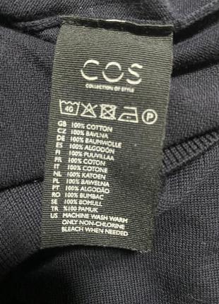 Cos хлопковый свитер4 фото