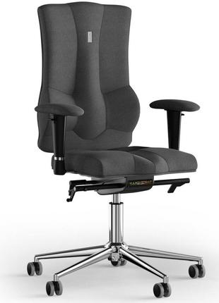 Крісло kulik system elegance тканина без підголівника без рядка сірий (10-909-bs-mc-0506)