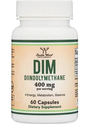 Витамин e double wood supplements dim (diindolylmethane) 400 mg (2 caps per serving) 60 caps