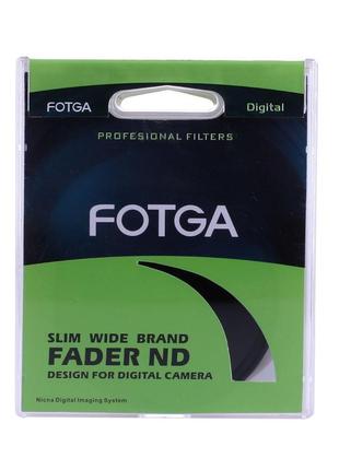 Нейтрально-серый светофильтр fotga с переменной плотностью 77 мм nd2 - nd400