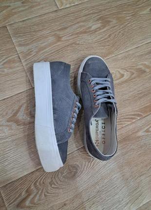 Замшеві кеди superga оригинал