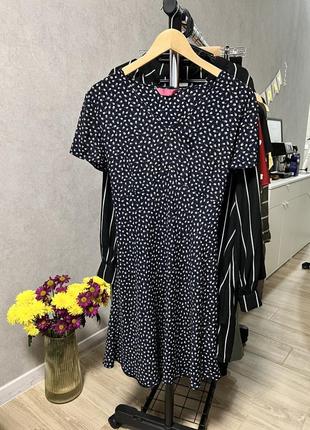 Сукня міді в ніжний квітковий принт