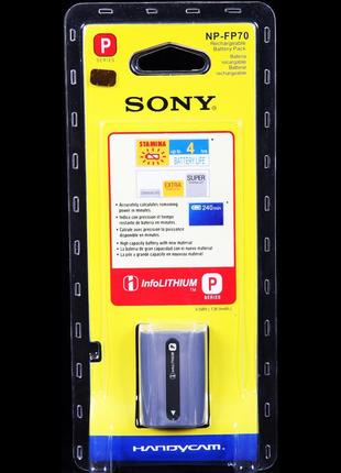 Акумулятор np-fp70 для камер sony (замінюємо з np-fp30, np-fp50, np-fp60)