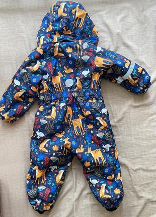 Зимний детский комбинезон