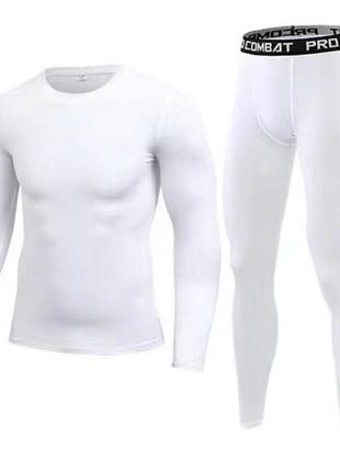 Термобелье для взрослых thermal underwear fenta комплект white winter (3942)