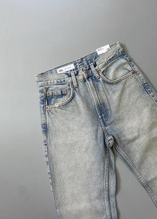 Укороченные джинсы zara3 фото