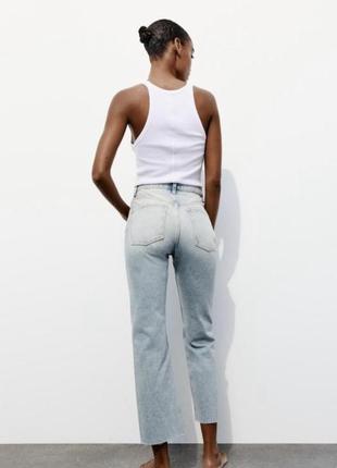 Укороченные джинсы zara2 фото