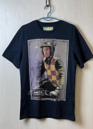 Футболка barbour steve mcqueen