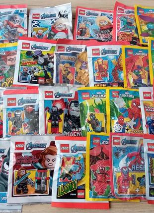 Фигурки lego super heroes marvel, оригинал