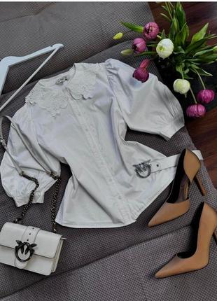 Коттоновая блуза