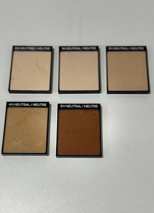 Компактное матирующее тональное средство guerlain parure gold skin control